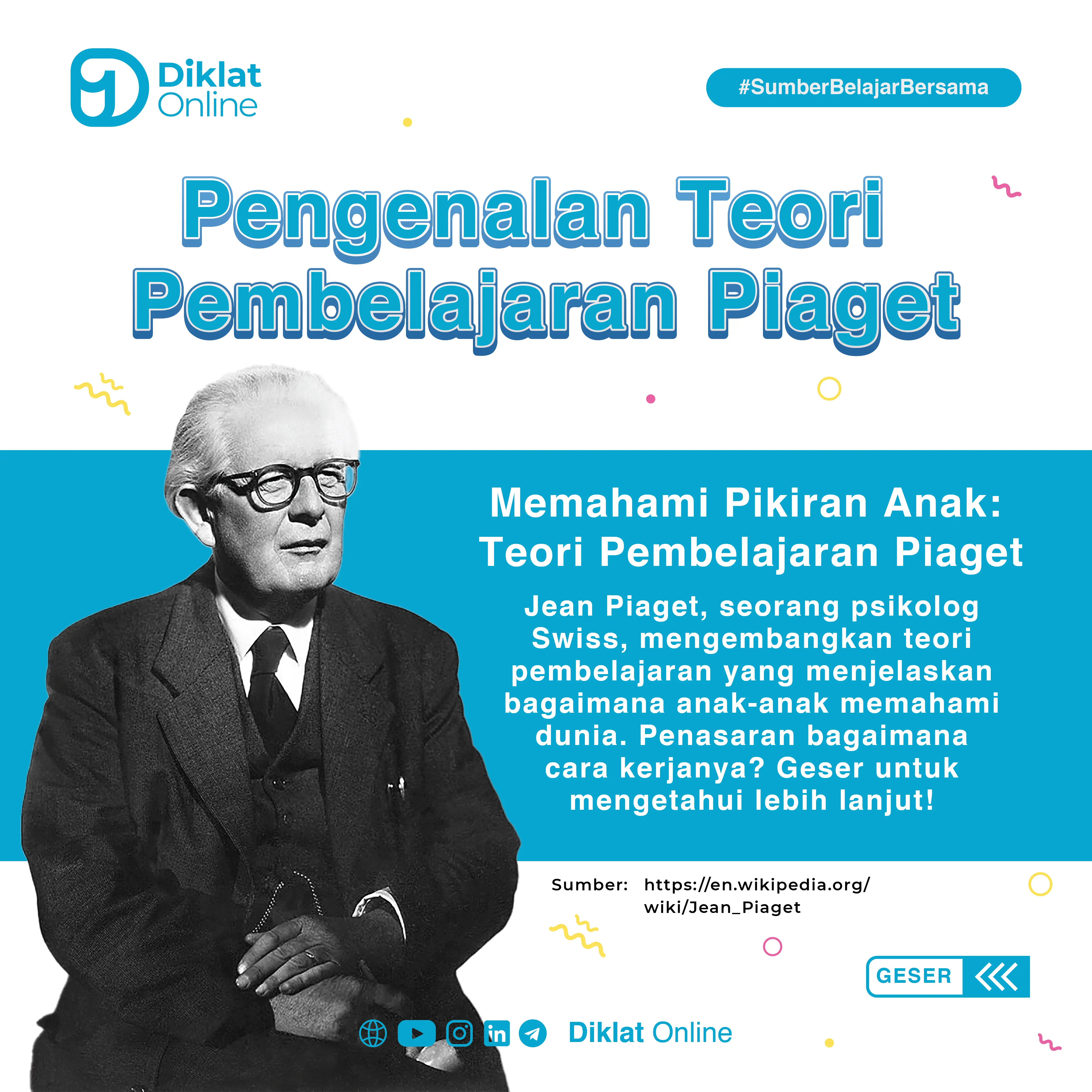 Jean Piaget dan Teori Perkembangan Kognitif Anak