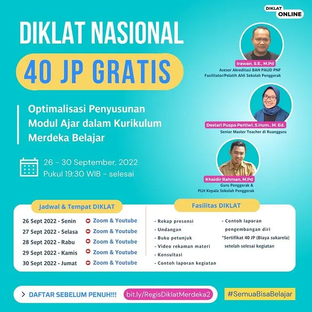 Optimalisasi Penyusunan Modul Ajar dalam Kurikulum Merdeka Belajar