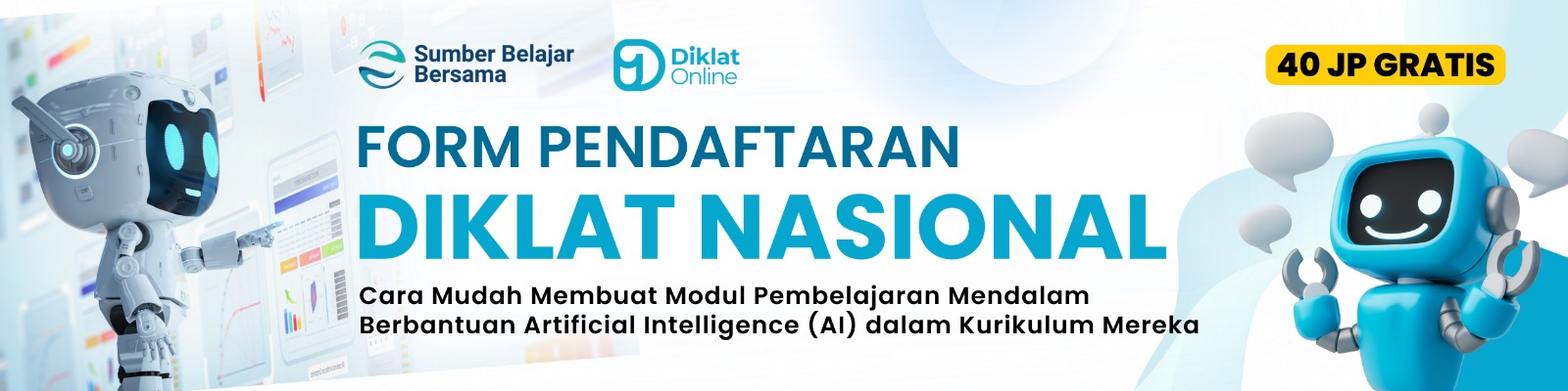 Registrasi Diklat Nasional Cara Mudah Membuat Modul Pembelajaran Mendalam Berbantuan Artificial Intelligence (AI) dalam Kurikulum Merdeka - diklat.online